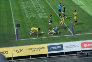 DSC07471 Rugby sevens Australia score against South Africa